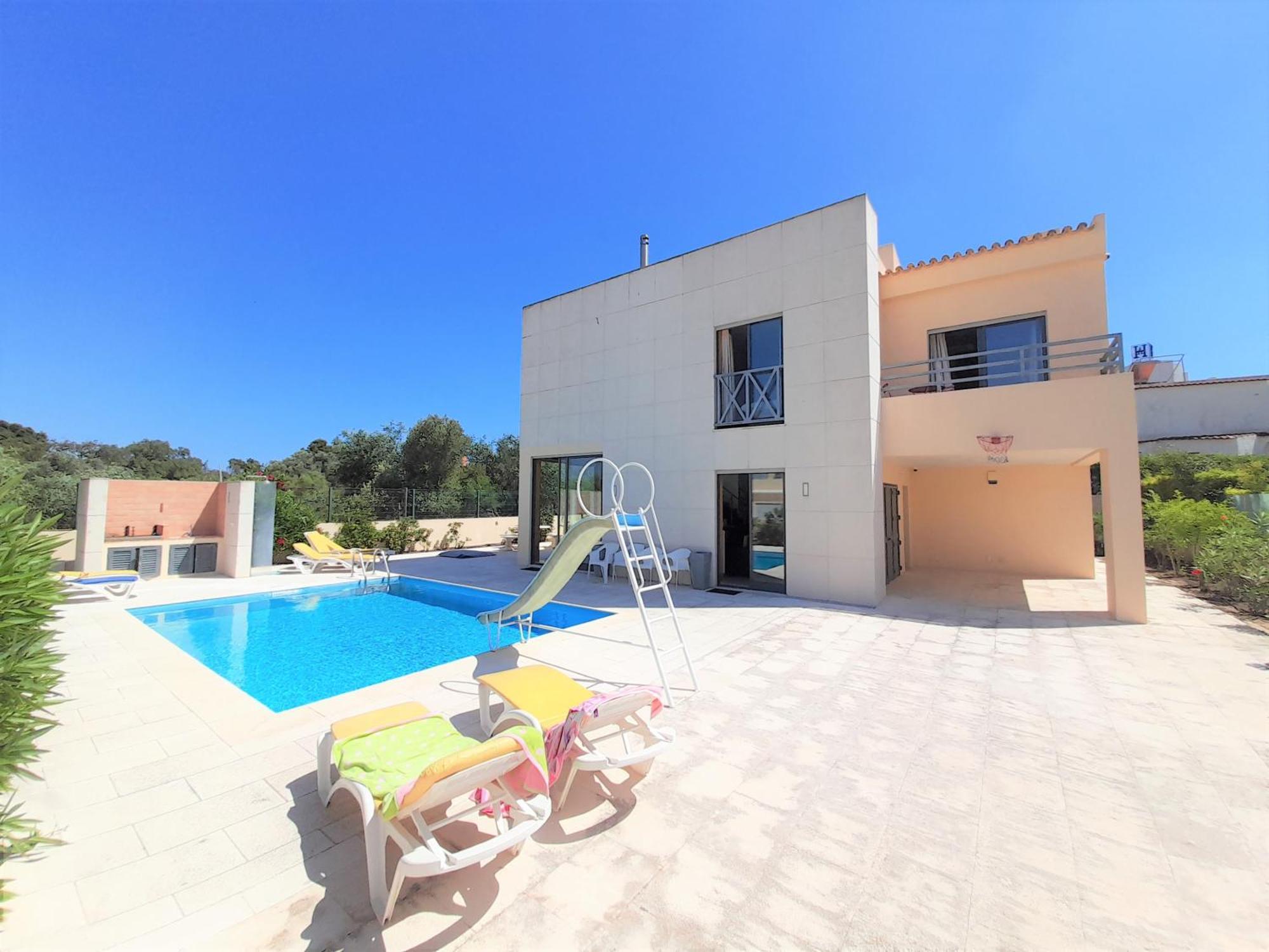 אלבופיירה Villa Paula With Private Pool Close To The Beach And Strip מראה חיצוני תמונה