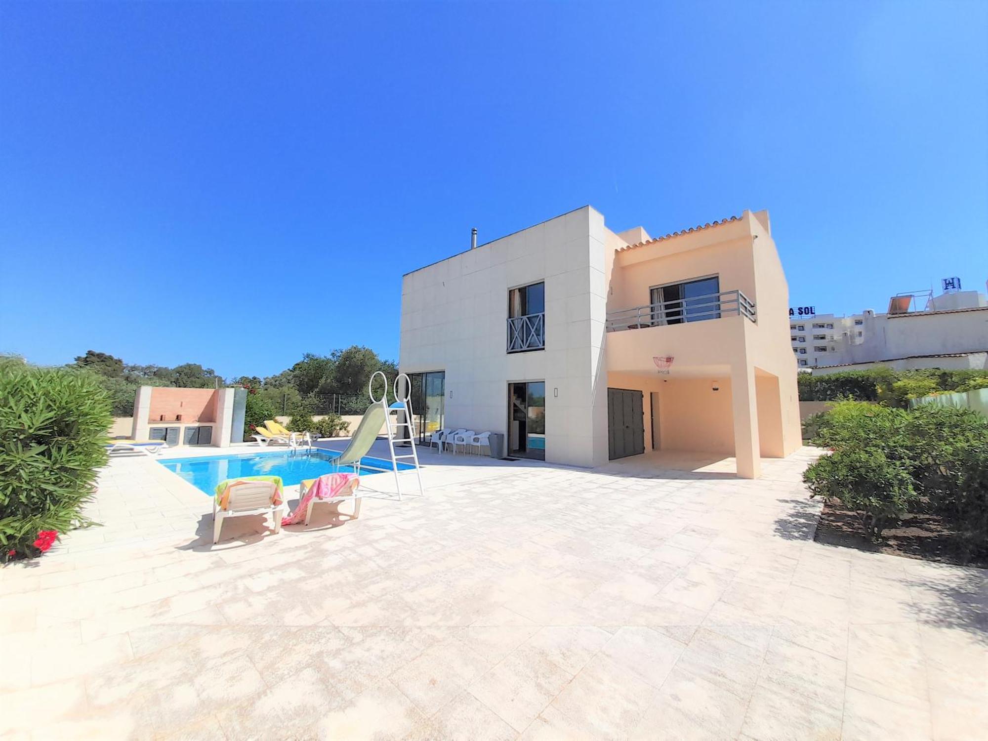 אלבופיירה Villa Paula With Private Pool Close To The Beach And Strip מראה חיצוני תמונה
