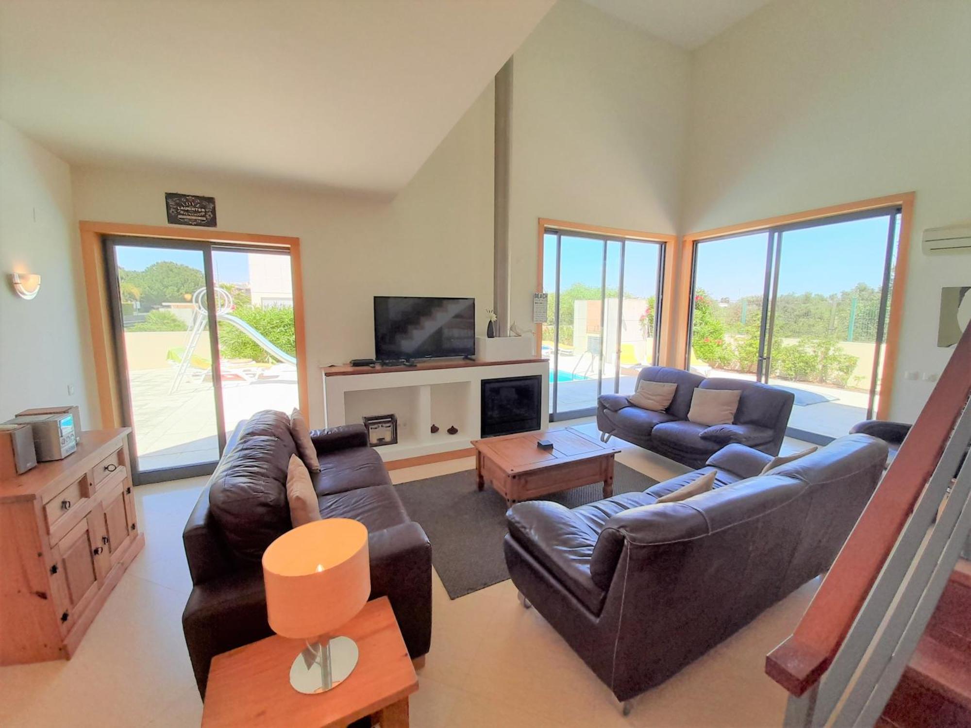 אלבופיירה Villa Paula With Private Pool Close To The Beach And Strip מראה חיצוני תמונה